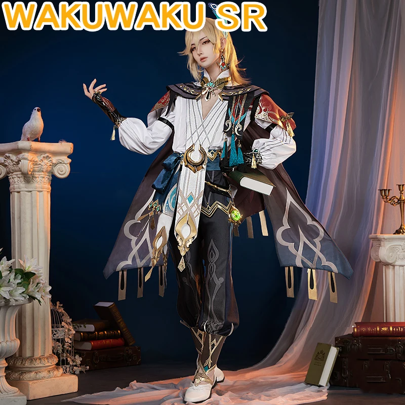Kaveh Косплей Игра Genshin Impact 【S-2XL】WakuWaku-SR Kaveh Косплей Костюм Genshin Impact Мужчины Большие Размеры
Kaveh Косплей Игра Genshin Impact 【S-2XL】WakuWaku-SR Kaveh Косплей Костюм Genshin Impact Мужчины Большие Размеры