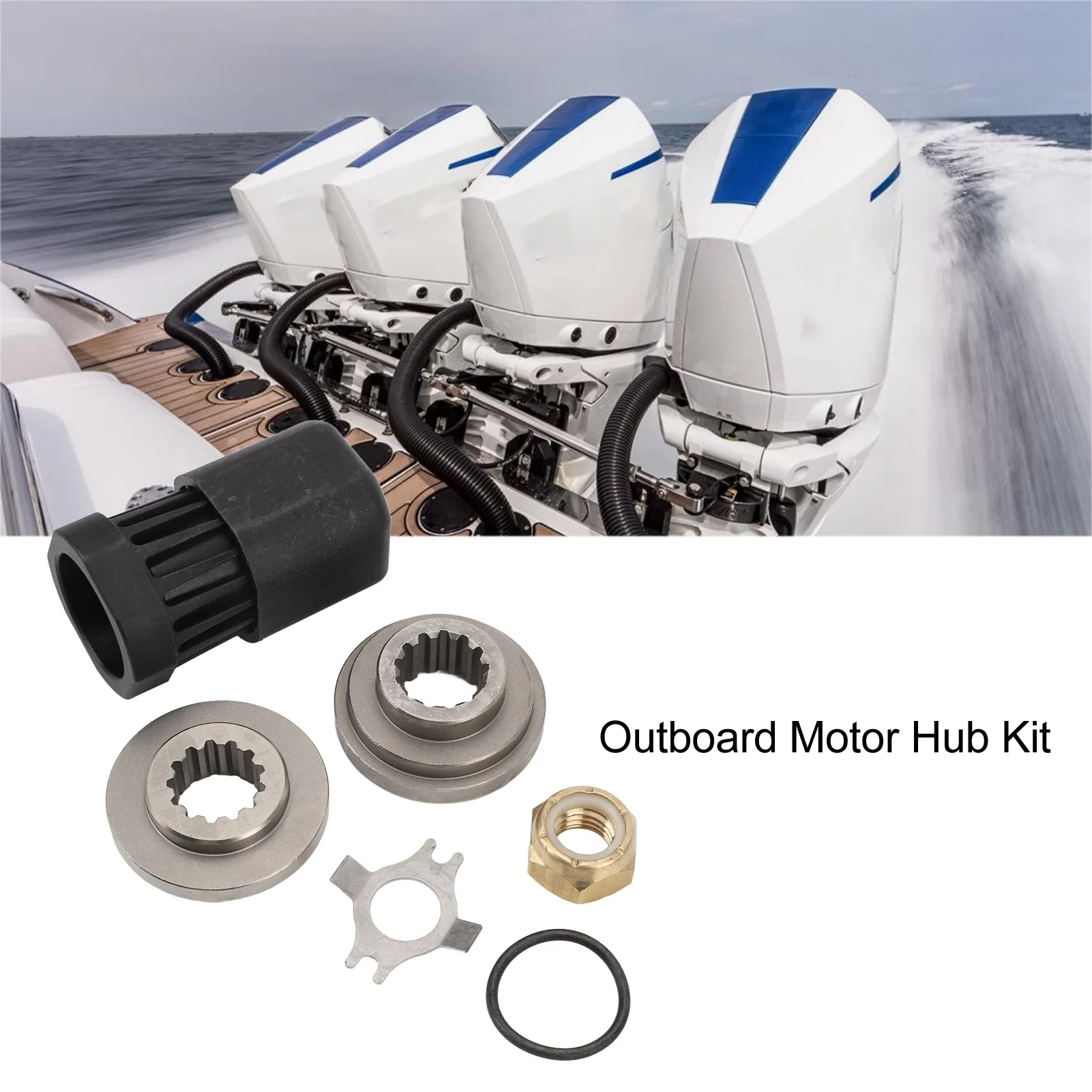 Boat Propeller Hub Kit Boats Marine Accessories 835257K12 835257Q12 For Mariner outboards 40 hp through 60 hp 4-stroke
Boat Propeller Hub Kit Boats Marine Accessories 835257K12 835257Q12 For Mariner outboards 40 hp through 60 hp 4-stroke