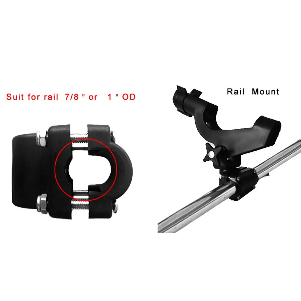 360 Degree Rotatable Fishing Rod Stand Nylon Clamp for Boat Raft Rod Holder Accessory
360 Degree Rotatable Fishing Rod Stand Nylon Clamp for Boat Raft Rod Holder Accessory