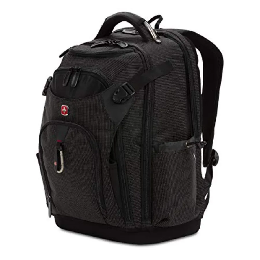 Tool Bag Backpack Fits Up to 17-Inch Laptop Work Pack PRO Black Black Nylon with Padded Laptop Compartment and Multiple Storage
Tool Bag Backpack Fits Up to 17-Inch Laptop Work Pack PRO Black Black Nylon with Padded Laptop Compartment and Multiple Storage