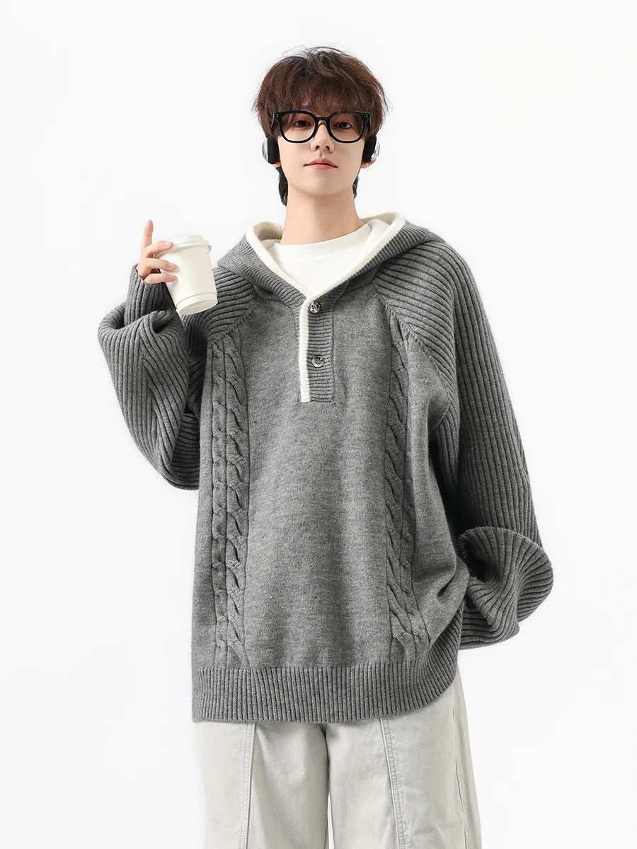 Свитер Boyue Lazy Hat из флиса, свободный вязаный пуловер, повседневная одежда, винтажный узор «твист», для ежедневной носки
Свитер Boyue Lazy Hat из флиса, свободный вязаный пуловер, повседневная одежда, винтажный узор «твист», для ежедневной носки