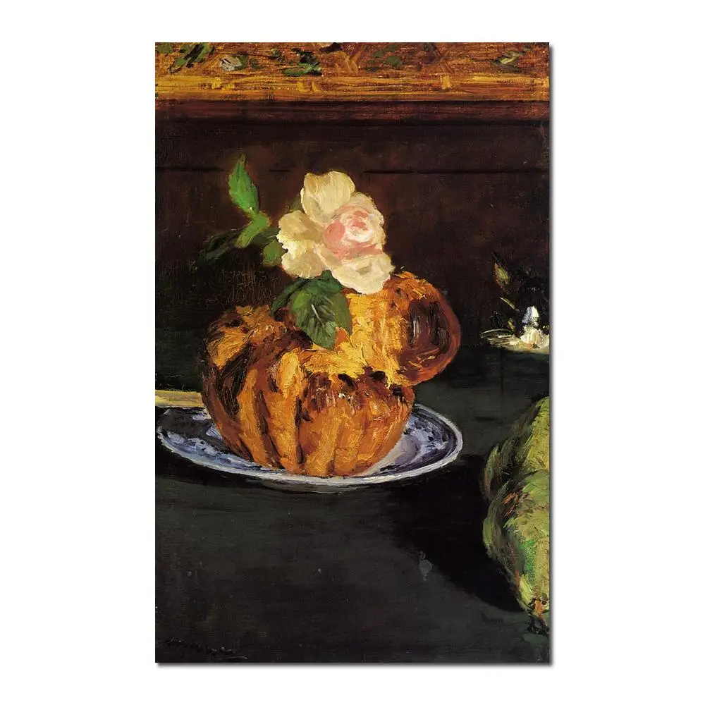 modern colorful paintings Still Life with Brioche by Edouard Manet High Quality Hand painted
modern colorful paintings Still Life with Brioche by Edouard Manet High Quality Hand painted