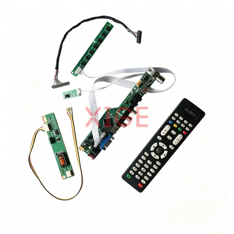 Matrix Controller Drive Board Fit LTN170BT08 LTN170WX LTN170X2 N170C2 1440x900 1440*900 HDMI+VGA+AV+USB LVDS-30Pin 1CCFL DIY Kit
Matrix Controller Drive Board Fit LTN170BT08 LTN170WX LTN170X2 N170C2 1440x900 1440*900 HDMI+VGA+AV+USB LVDS-30Pin 1CCFL DIY Kit
