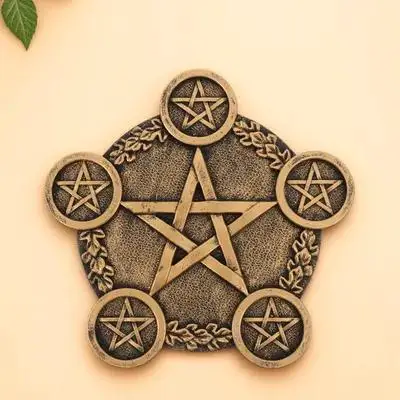 Pentacle Star Candleholder Desktop Decorative Stand For Religious Scene Sacrifice Prop Creative Base Home
Pentacle Star Candleholder Desktop Decorative Stand For Religious Scene Sacrifice Prop Creative Base Home