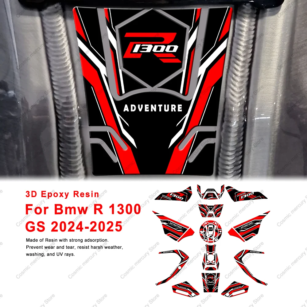 Motorcycle Kit Tank Pad Sticker 3D Epoxy Resin Protective Sticker For Bmw R 1300 GS 2024-2025
Motorcycle Kit Tank Pad Sticker 3D Epoxy Resin Protective Sticker For Bmw R 1300 GS 2024-2025