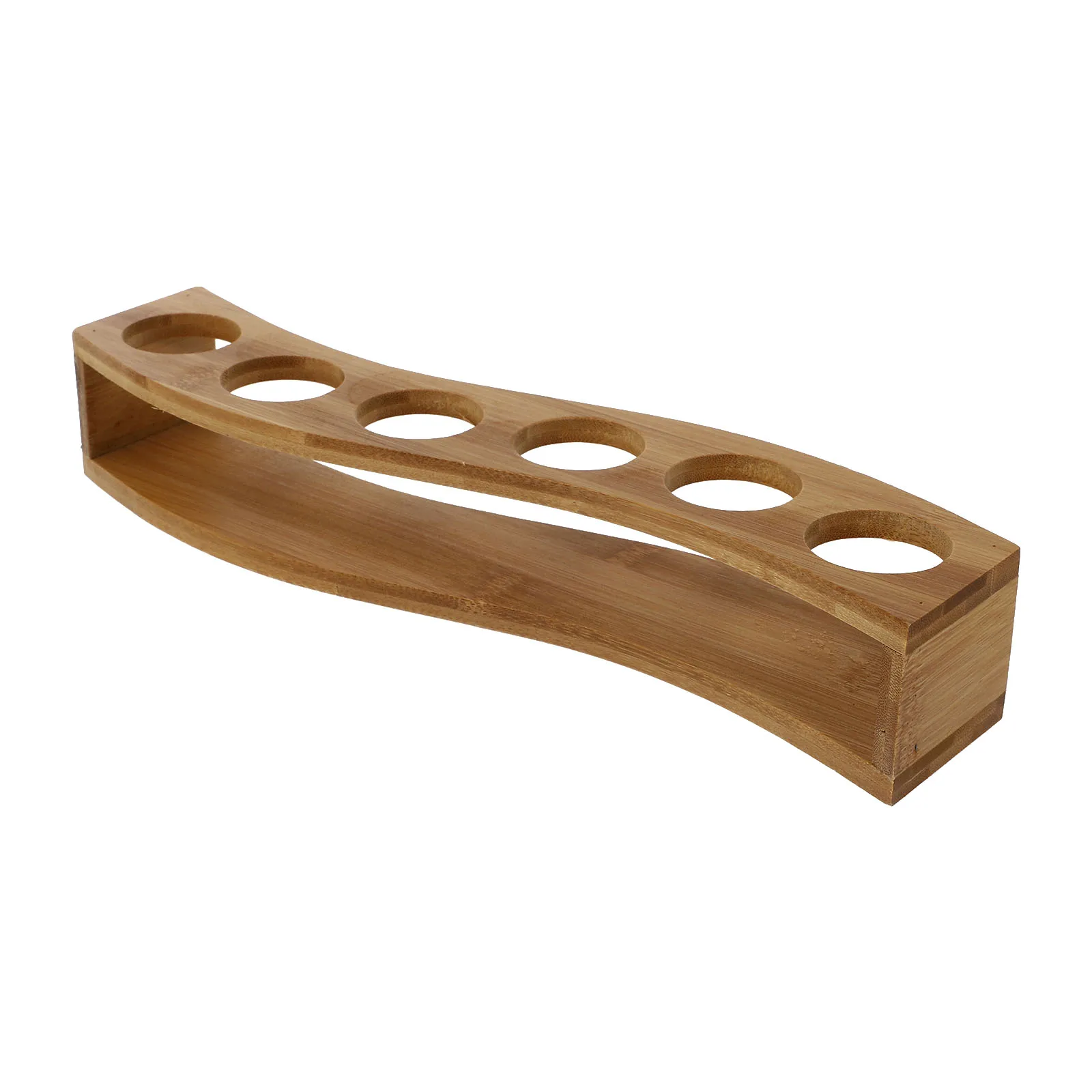 Cup Holder 6 compartments Bamboo Wooden Beige for Spirit Liquor Glass Storage Rack Home Bar Restaurant Decor
Cup Holder 6 compartments Bamboo Wooden Beige for Spirit Liquor Glass Storage Rack Home Bar Restaurant Decor