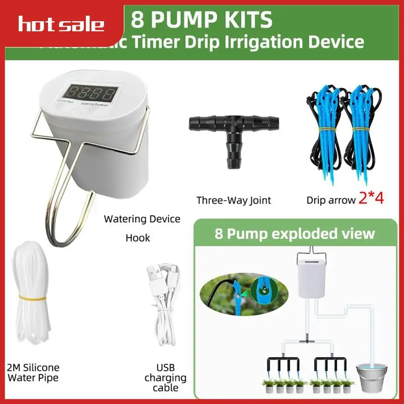 Automatic Flower Watering Machine Pump Controller Flowers Plants Home Drip Irrigation Device Pump Timer
Automatic Flower Watering Machine Pump Controller Flowers Plants Home Drip Irrigation Device Pump Timer