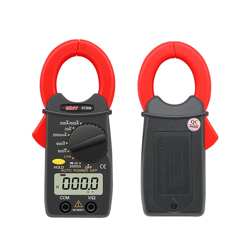 Genuine clamp multimeter pocket clamp digital ammeter 0.01A-500A measuring mA buzzer diode
Genuine clamp multimeter pocket clamp digital ammeter 0.01A-500A measuring mA buzzer diode