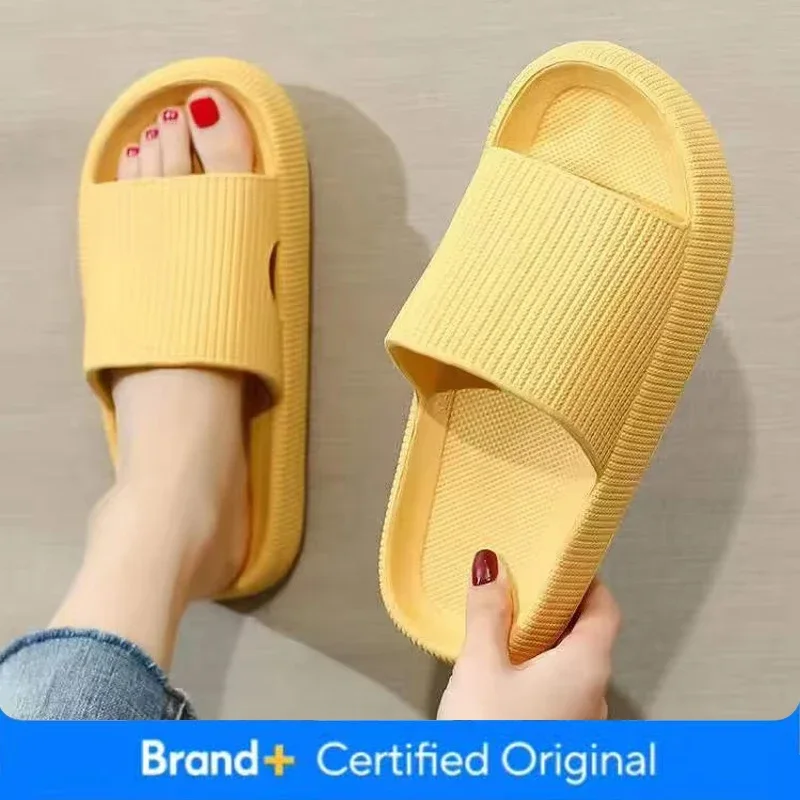 Women Thick Platform Cloud Slippers Summer Beach Soft Sole Slide Sandals Men Ladies Indoor Bathroom Anti-slip Home Slippers
Women Thick Platform Cloud Slippers Summer Beach Soft Sole Slide Sandals Men Ladies Indoor Bathroom Anti-slip Home Slippers