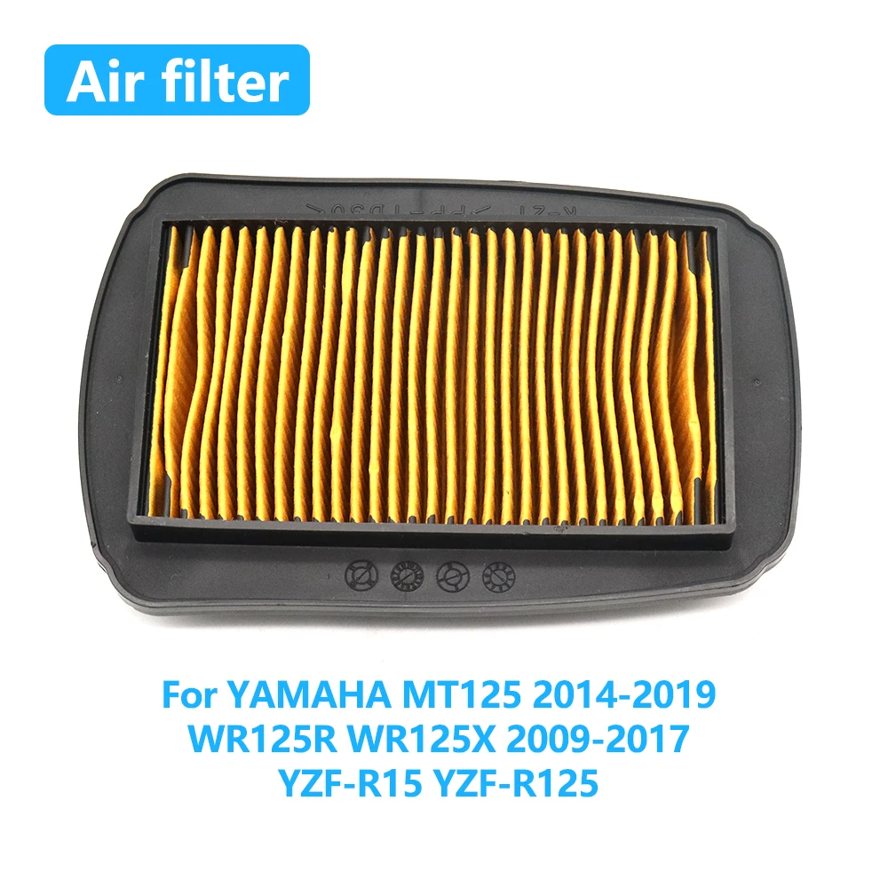 Motorcycle High Flow Air Filter For YAMAHA MT125 2014-2019 WR125R WR125X 2009-2017 YZF-R15 YZF-R125 Intake Cleaner Accessories
Motorcycle High Flow Air Filter For YAMAHA MT125 2014-2019 WR125R WR125X 2009-2017 YZF-R15 YZF-R125 Intake Cleaner Accessories
