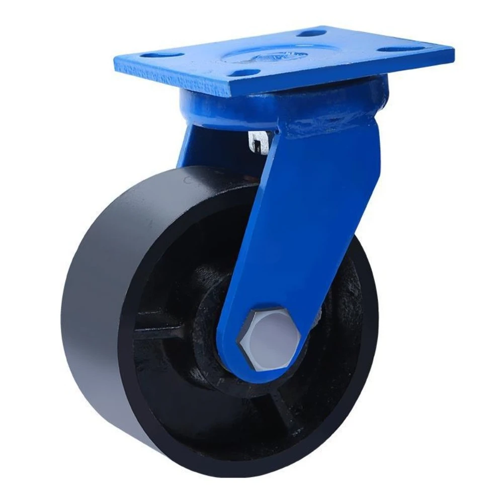 Wear Resistant Full Iron Swivel Caster High Load Cast Iron Wheel 6-12 Inch For Industrial Trolley Transport
Wear Resistant Full Iron Swivel Caster High Load Cast Iron Wheel 6-12 Inch For Industrial Trolley Transport