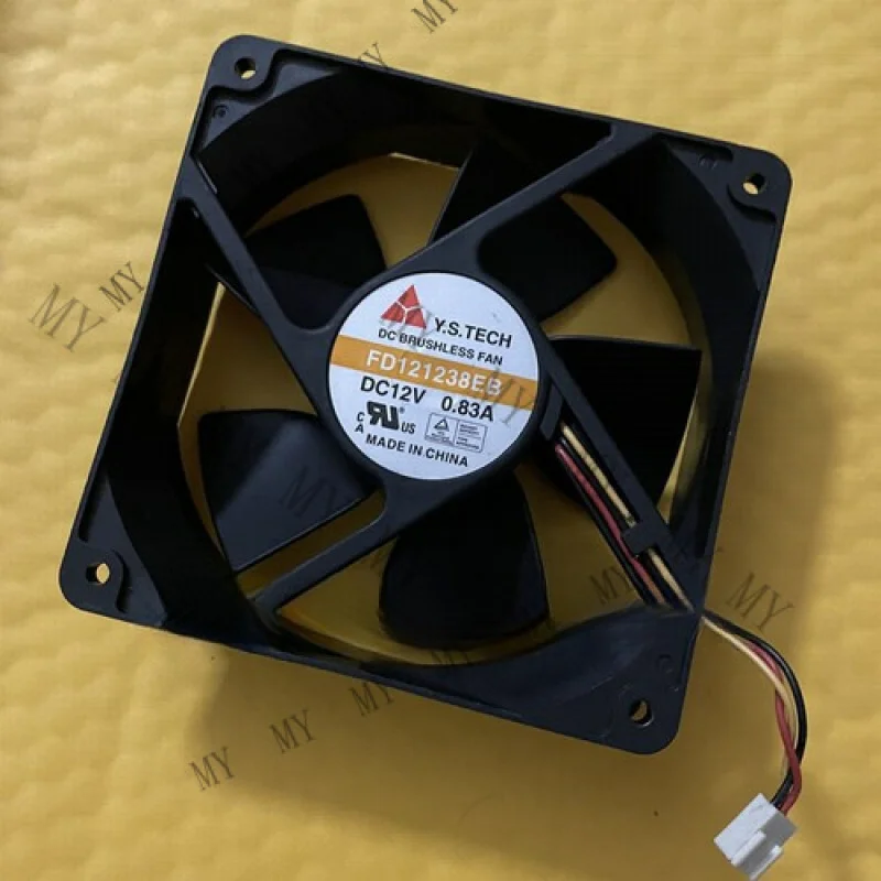 TT 1pcs for Y.S.TECH FD121238EB 12038 12CM 12V 0.83A cooling fan 3-wire
TT 1pcs for Y.S.TECH FD121238EB 12038 12CM 12V 0.83A cooling fan 3-wire