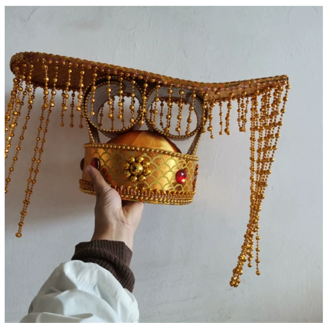 Drama Tartar Hat, Drama Ancient Costume Headwear, Qing Dynasty Top Wearing Feather Eunuch Hat, Qing Dynasty Official Hat
Drama Tartar Hat, Drama Ancient Costume Headwear, Qing Dynasty Top Wearing Feather Eunuch Hat, Qing Dynasty Official Hat