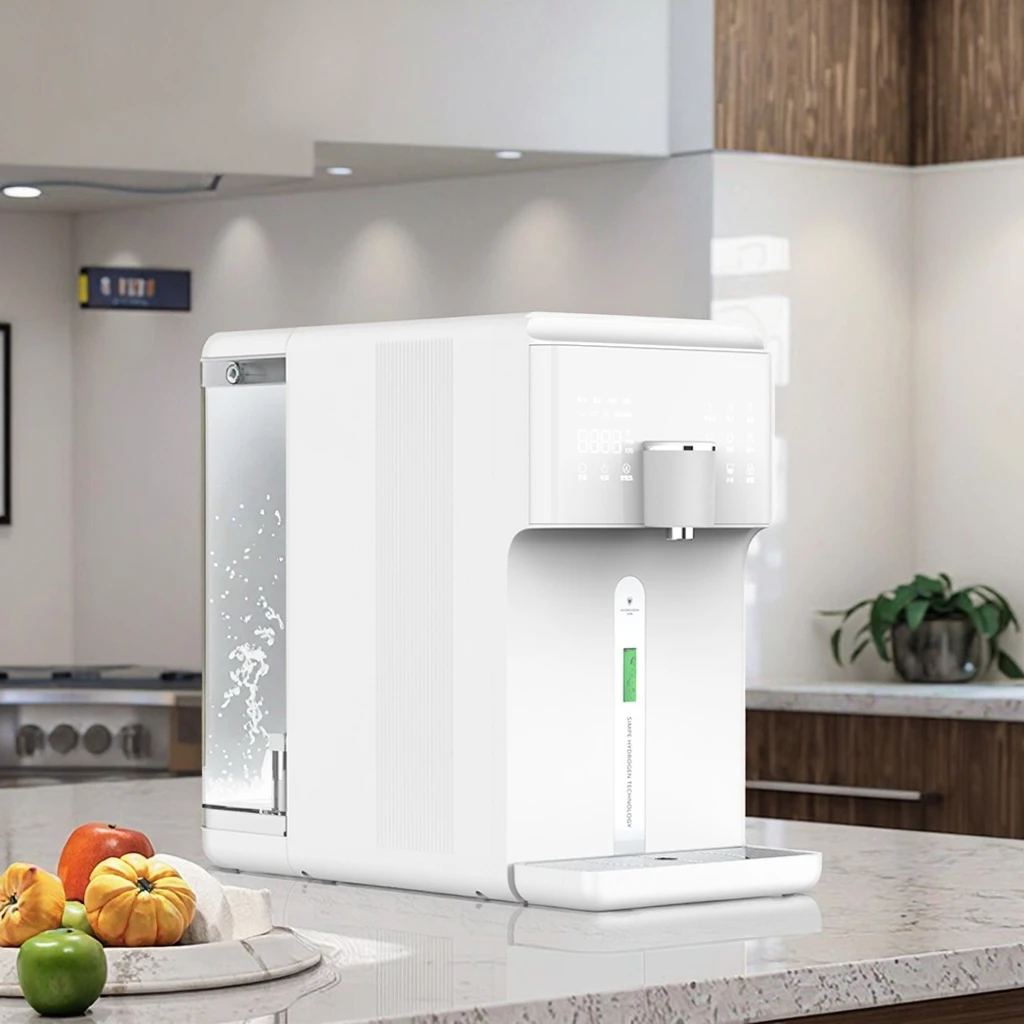 Домашний фильтр для воды с обратным осмосом, диспенсер для горячей, холодной и водородной воды, генератор водорода с технологией SPE
Домашний фильтр для воды с обратным осмосом, диспенсер для горячей, холодной и водородной воды, генератор водорода с технологией SPE