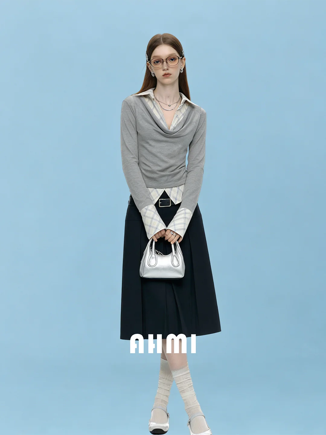 AHMI Unique Design Long Sve Knitted T-irt Spring Slim Fit Base irt Top Youthful Sle Breathable Comfortable Skin-Frie...
AHMI Unique Design Long Sve Knitted T-irt Spring Slim Fit Base irt Top Youthful Sle Breathable Comfortable Skin-Frie...