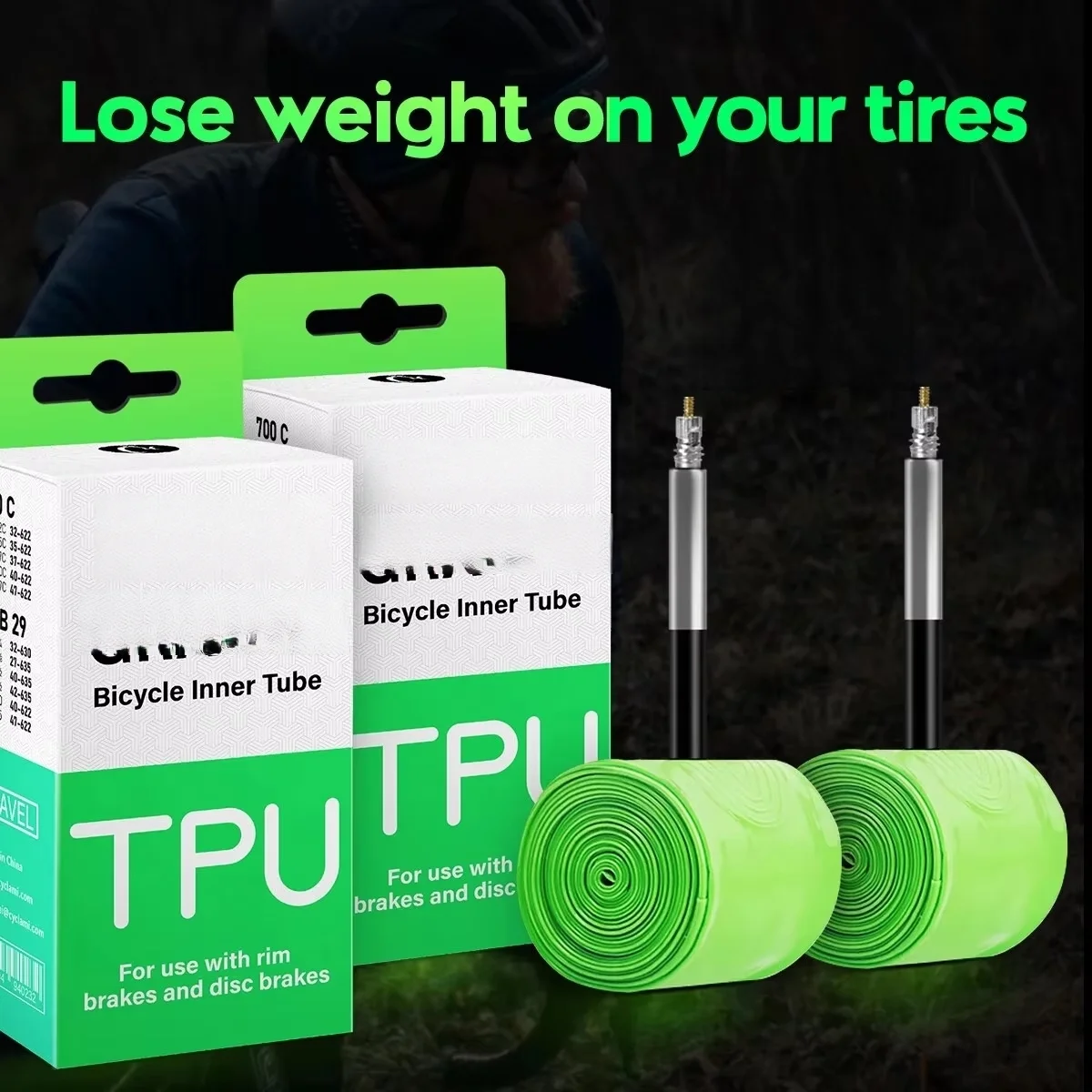 2pcs Ultralight Road BikeInner Tube Tire French Valve FV 45mm For Gravel 700C 32C 35C 37C 40C 47C Super LightTPU inner tube 700
2pcs Ultralight Road BikeInner Tube Tire French Valve FV 45mm For Gravel 700C 32C 35C 37C 40C 47C Super LightTPU inner tube 700