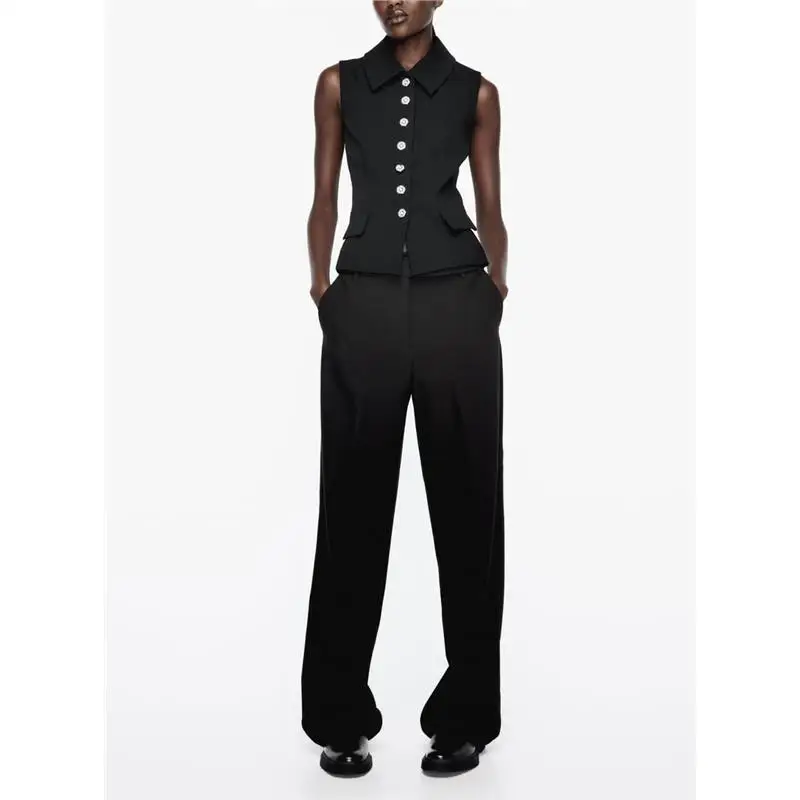 Женский жилет Bla Slim Fit на пуговицах с воротником-стойкой, топ 702338, новая осенняя мода из Китая, полиэстер 00%
Женский жилет Bla Slim Fit на пуговицах с воротником-стойкой, топ 702338, новая осенняя мода из Китая, полиэстер 00%