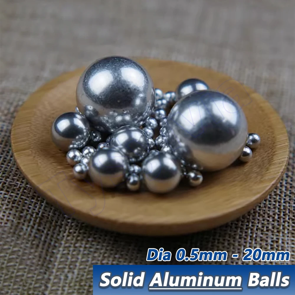Solid Aluminum Balls 1060 1070 Pure Aluminum Beads 0.5 0.6 0.7 0.8 0.9 1 1.1 1.2 1.3 1.4 1.5 1.588 2mm to 20mm
Solid Aluminum Balls 1060 1070 Pure Aluminum Beads 0.5 0.6 0.7 0.8 0.9 1 1.1 1.2 1.3 1.4 1.5 1.588 2mm to 20mm