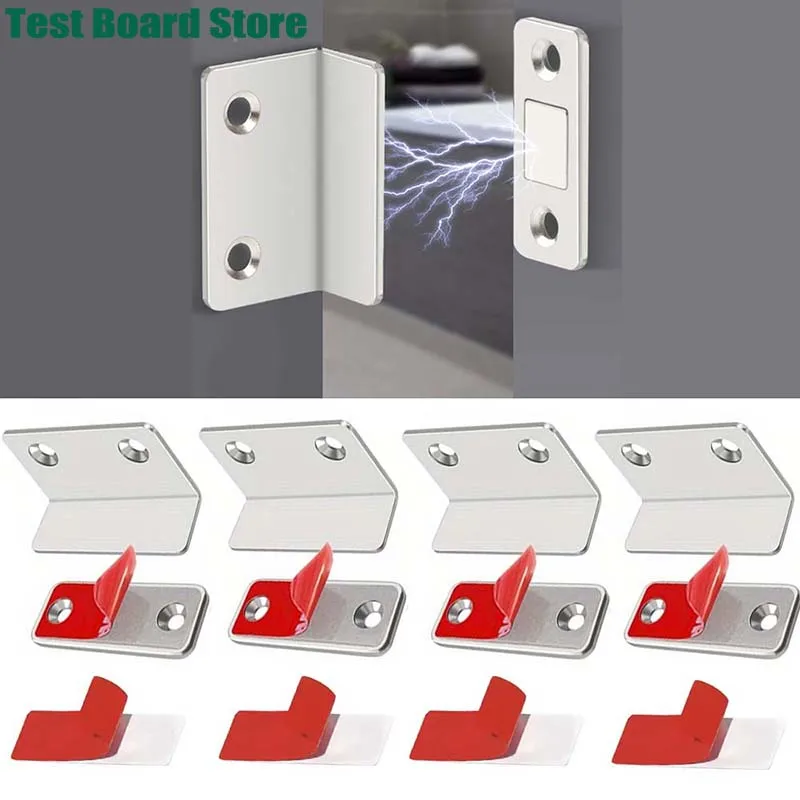 1Pce ultra-thin magnetic door clip, L-shaped invisible magnet clip, suitable for cabinet doors, drawers, sliding doors, wardrobe
1Pce ultra-thin magnetic door clip, L-shaped invisible magnet clip, suitable for cabinet doors, drawers, sliding doors, wardrobe
