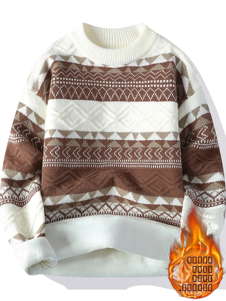 Men's Fce Lined Thiened round Ne Knitted Sweater Winter Casual Inner Wear Boting irt Teenage Lazy Sle Comfortab...
Men's Fce Lined Thiened round Ne Knitted Sweater Winter Casual Inner Wear Boting irt Teenage Lazy Sle Comfortab...