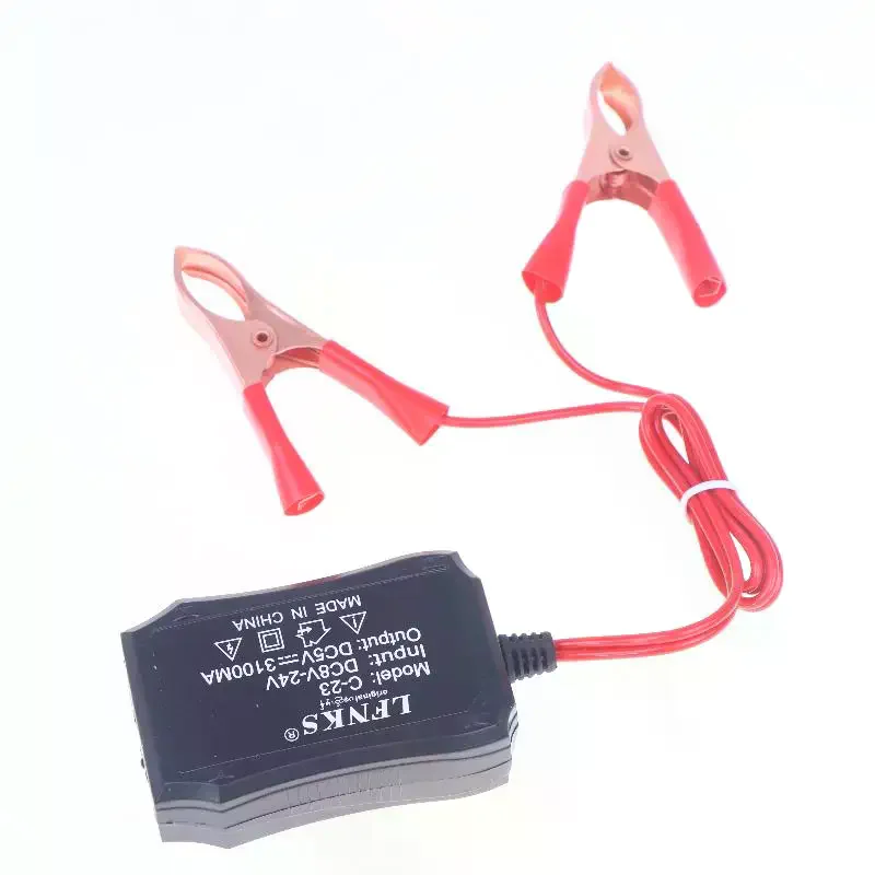 New 1Pcs 12V 24V To 5V 3USB Port Power Adapter With Battery Clip For Charging Cell Phone Emergency USB Power High Efficiency
New 1Pcs 12V 24V To 5V 3USB Port Power Adapter With Battery Clip For Charging Cell Phone Emergency USB Power High Efficiency