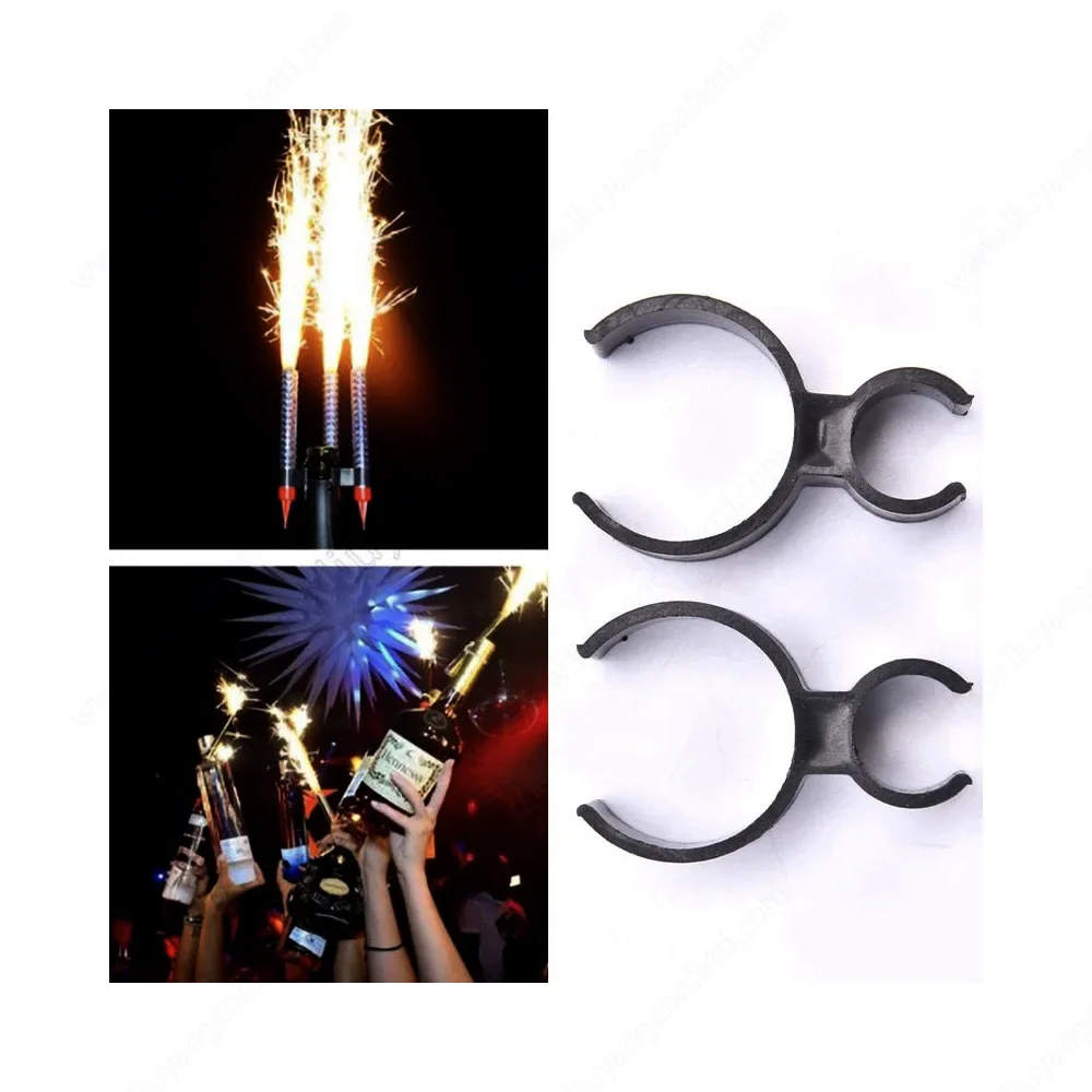 24pc Champagne Bottle Clip Champagne Holder Safety BIrthday Candle Night Club Bar Disco Party Ice Fountain Wedding Grand Entry
24pc Champagne Bottle Clip Champagne Holder Safety BIrthday Candle Night Club Bar Disco Party Ice Fountain Wedding Grand Entry