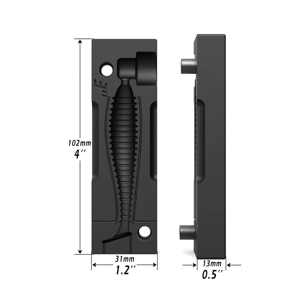 OEM Aluminum Alloy Die-Cast Bionic Lure Molds, Wobbling-Style Injection Molded Soft Bait Molds, and Precision CNC Die-Casting
OEM Aluminum Alloy Die-Cast Bionic Lure Molds, Wobbling-Style Injection Molded Soft Bait Molds, and Precision CNC Die-Casting