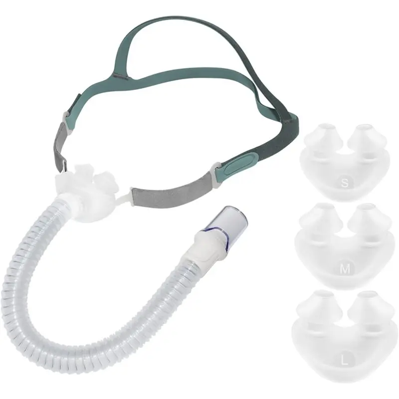 CPAP Mask Tube Included 1 Set Universal Nasal Mask For Resmed Airfit P10/P40 Air Cushion Holder With Replacement Cushion
CPAP Mask Tube Included 1 Set Universal Nasal Mask For Resmed Airfit P10/P40 Air Cushion Holder With Replacement Cushion