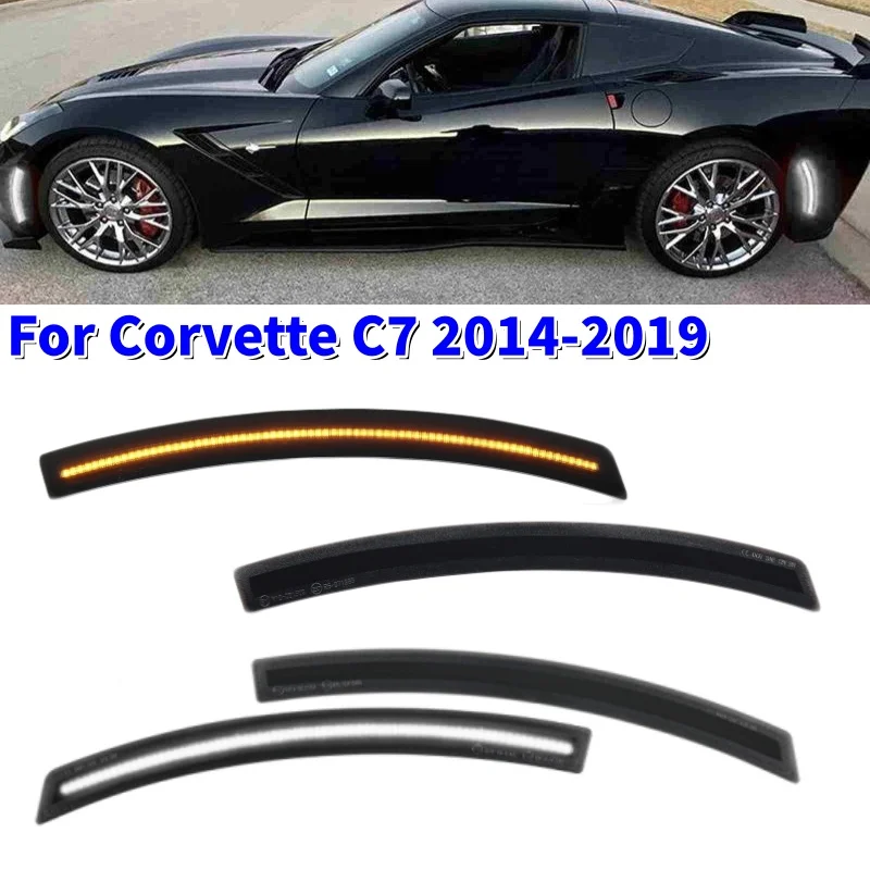 4Pcs/set For Chevy Corvette C7 2014-2019 Front Rear Bumper LED Side Fender Marker Light Parking Light Accessories
4Pcs/set For Chevy Corvette C7 2014-2019 Front Rear Bumper LED Side Fender Marker Light Parking Light Accessories