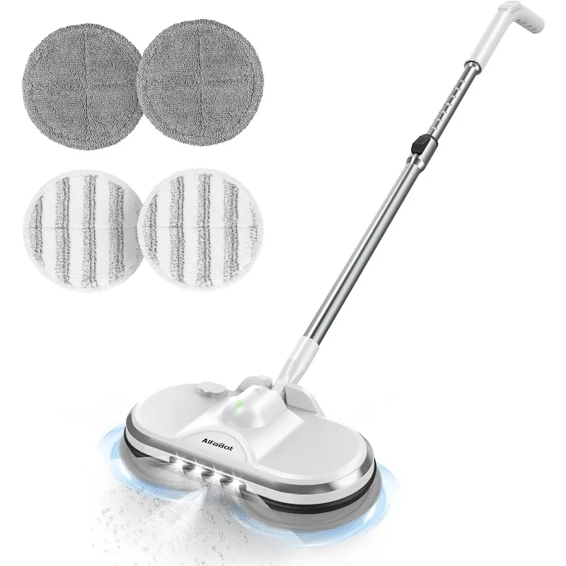 Cordless Electric Mop, Electric Spin Mop for Floor Cleaning, with Lightweight & Rechargeable Floor Cleaner with Water Sprayer
Cordless Electric Mop, Electric Spin Mop for Floor Cleaning, with Lightweight & Rechargeable Floor Cleaner with Water Sprayer