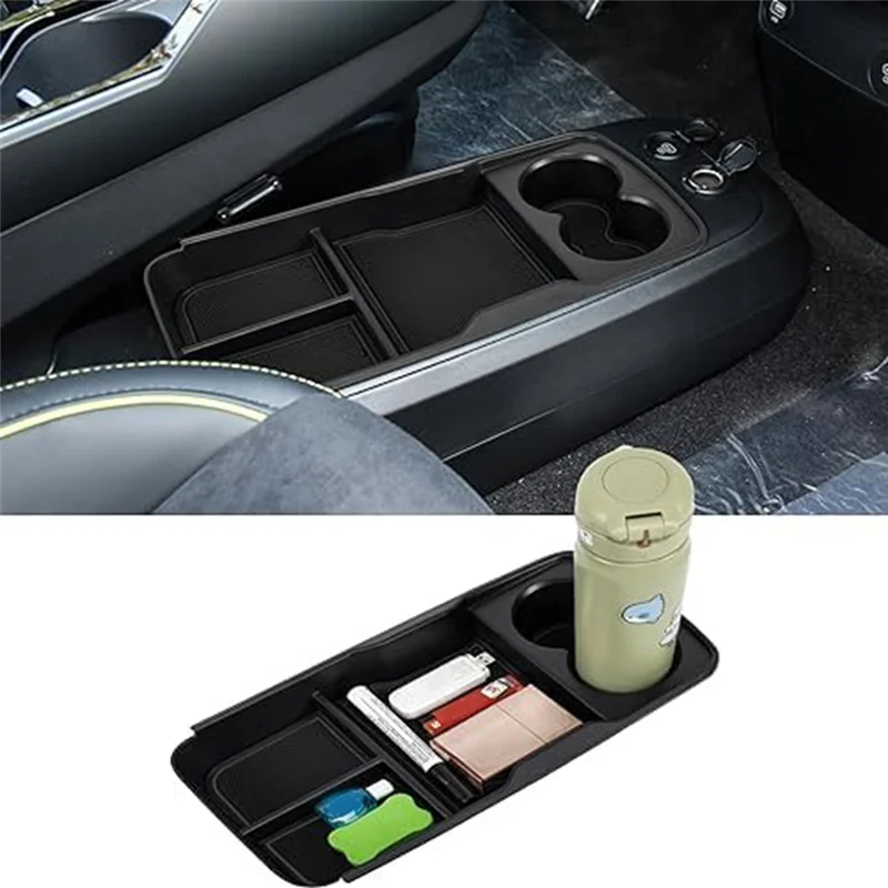 Storage Box Cup Holder Lower Tray Armrest Storage Box For Kia EV6 2022 2023 2024-A99D
Storage Box Cup Holder Lower Tray Armrest Storage Box For Kia EV6 2022 2023 2024-A99D