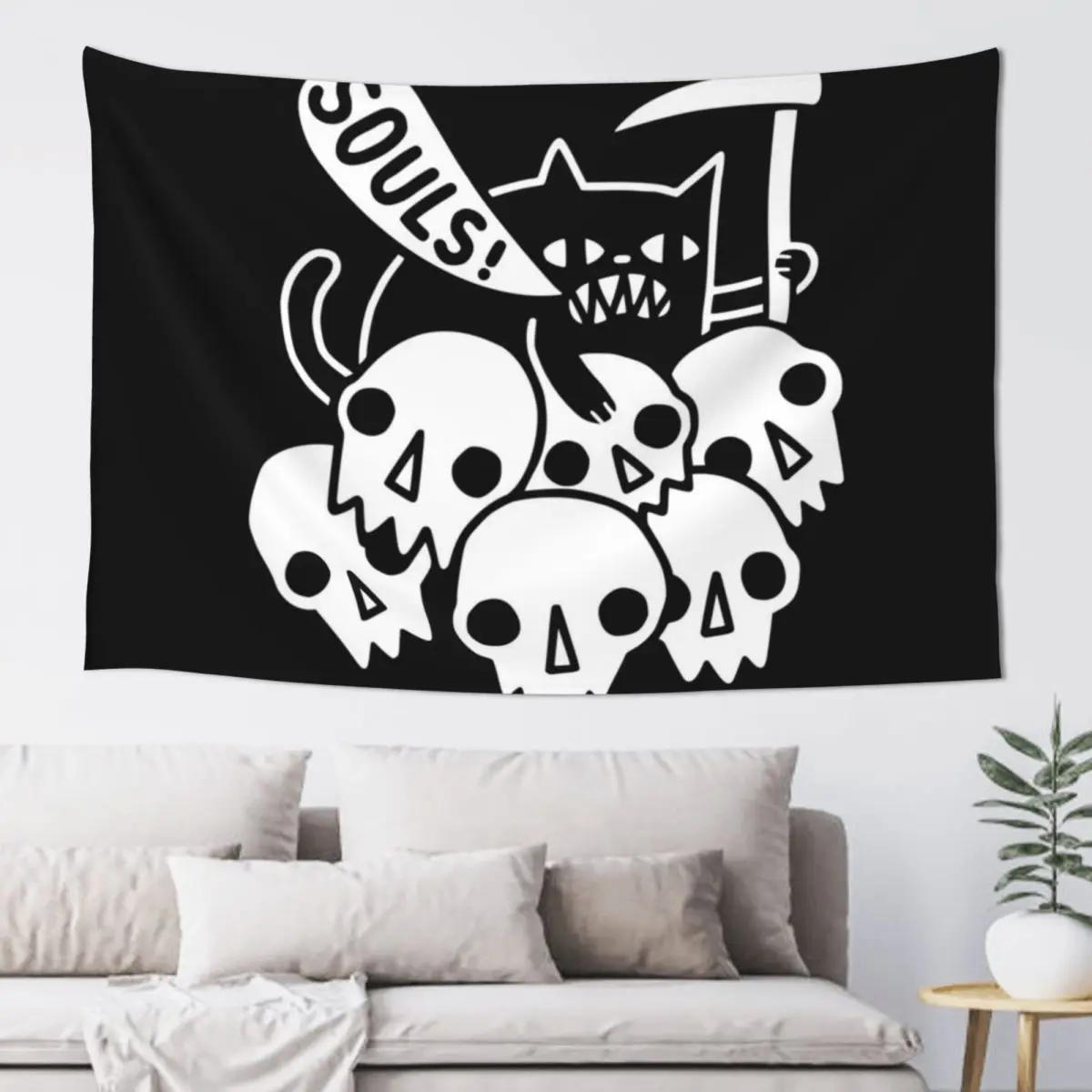 Cat Got Your Soul Tapestry Decoration For Rooms Bedroom Decor Carpet Wall Tapestry
Cat Got Your Soul Tapestry Decoration For Rooms Bedroom Decor Carpet Wall Tapestry