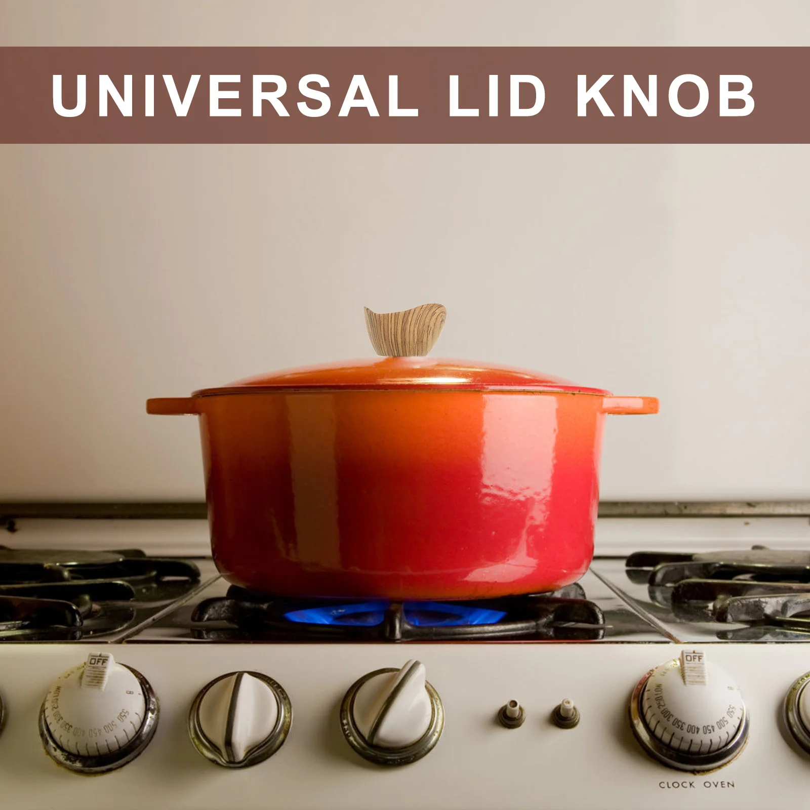 2pcs Universal Pot Lid Knob Replacement Non-Slip Pan Lid Handle For Soup Milk Steaming Pots Round Wood Grain Design Kitchen
2pcs Universal Pot Lid Knob Replacement Non-Slip Pan Lid Handle For Soup Milk Steaming Pots Round Wood Grain Design Kitchen