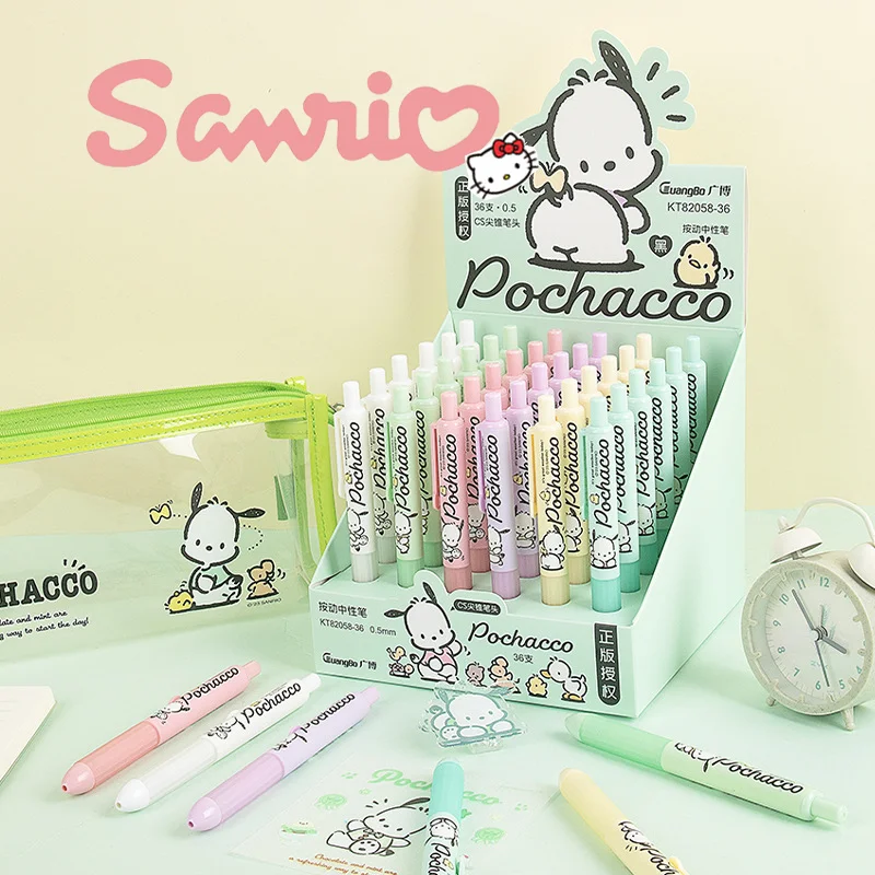 Sanrio Pochacco Cartoon Cute Press Roller Ball Pen Cs Nib Silicone Comfort Student Signature Pen Stationery Wholesale Kids Gift
Sanrio Pochacco Cartoon Cute Press Roller Ball Pen Cs Nib Silicone Comfort Student Signature Pen Stationery Wholesale Kids Gift