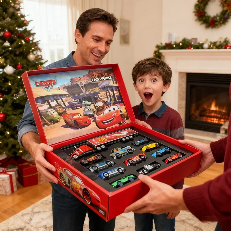HOT Sale 11/12Pcs Disney Pixar Cars Gift Box Metal Diecast lightning McQueen Car Model Toy Jackson Uncle Truck Boy Birthday Toys
HOT Sale 11/12Pcs Disney Pixar Cars Gift Box Metal Diecast lightning McQueen Car Model Toy Jackson Uncle Truck Boy Birthday Toys