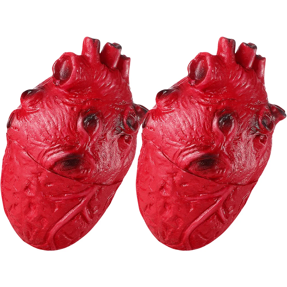 2pcs Halloween Heart Props Vinyl Decorations Simulated Hearts Realistic Model OrnamentHaunted House Stage Party Trick Toys
2pcs Halloween Heart Props Vinyl Decorations Simulated Hearts Realistic Model OrnamentHaunted House Stage Party Trick Toys
