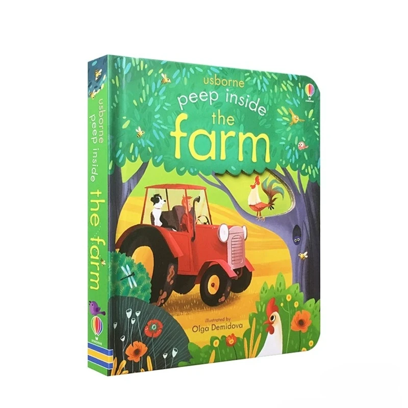 Peep Inside The Farm Lift-the-flap Board Book - Interactive Children's Farm Animal Picture Book
Peep Inside The Farm Lift-the-flap Board Book - Interactive Children's Farm Animal Picture Book