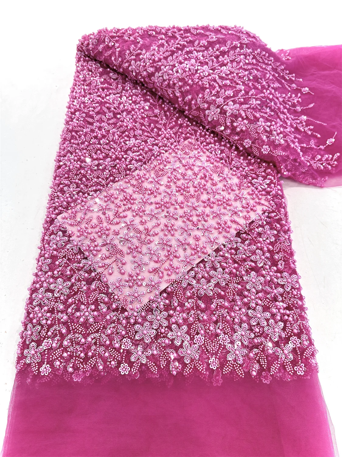 Luxury Lace Fabric 2025 Beaded Embroidery Evening Dresses For Women Green Tulle Sewing Sequins African Mesh Fabrics Meters 5Yard
Luxury Lace Fabric 2025 Beaded Embroidery Evening Dresses For Women Green Tulle Sewing Sequins African Mesh Fabrics Meters 5Yard