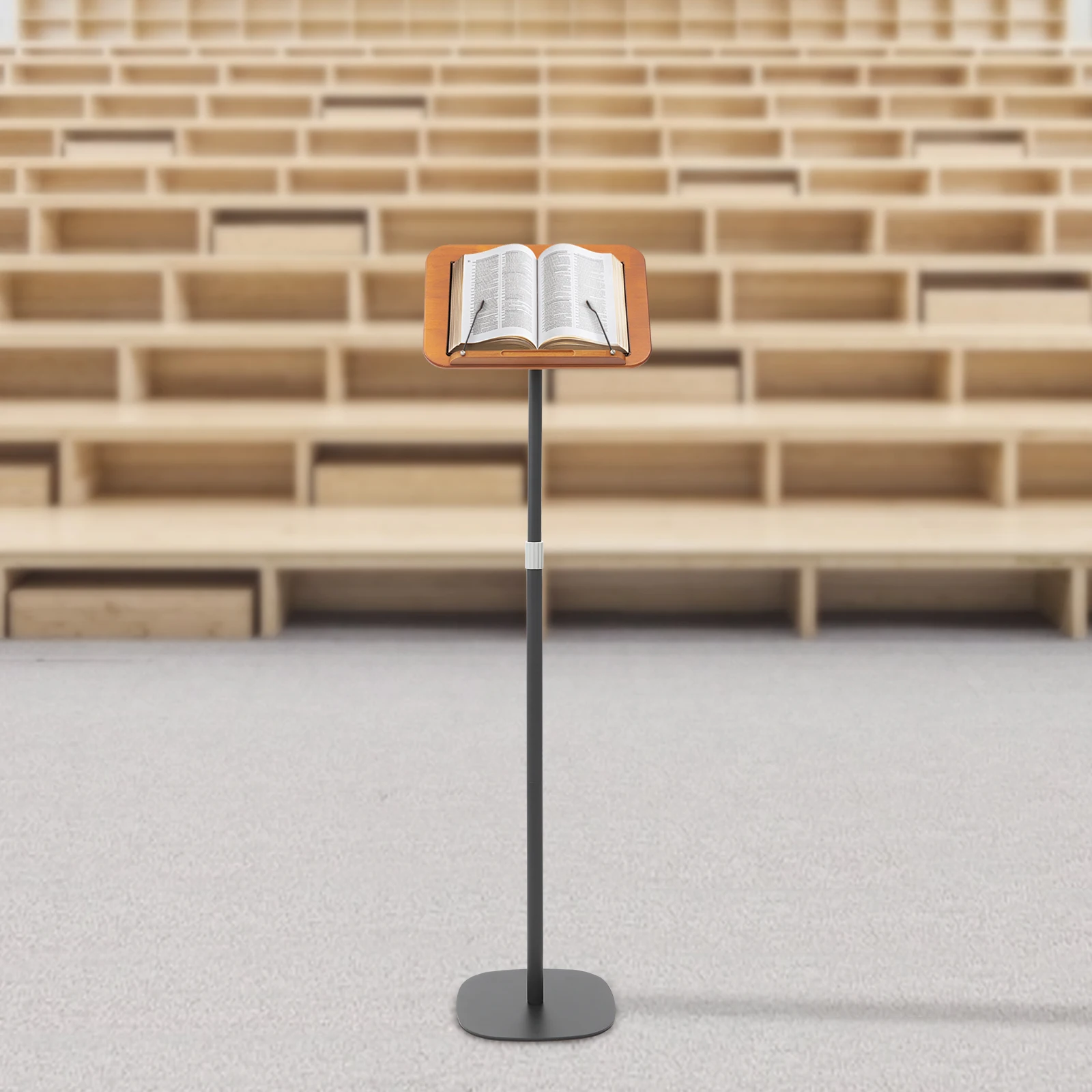 11-дюймовая регулируемая деревянная подставка для книг, многофункциональная подставка для книг для школ, спален, гостиных
11-дюймовая регулируемая деревянная подставка для книг, многофункциональная подставка для книг для школ, спален, гостиных