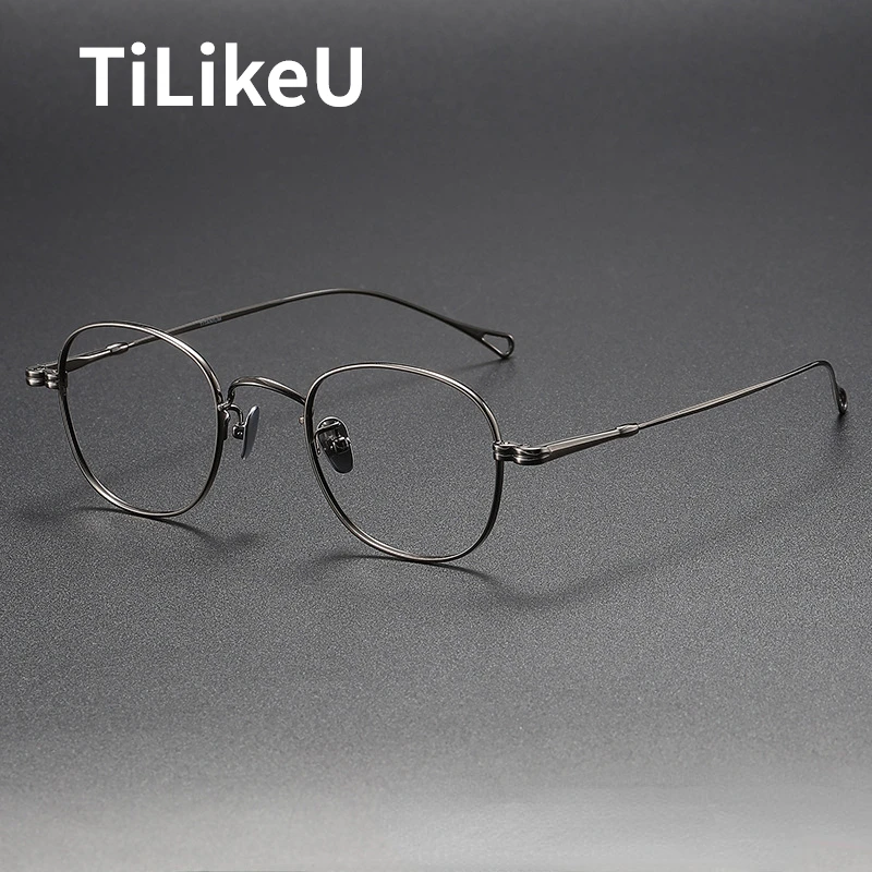 Japanese Pure Titanium Eyeglasses Frame Luxury Brand Retro Square Glasses Men Women Eyeglasses Blue Light Blocking Glasses Frame
Japanese Pure Titanium Eyeglasses Frame Luxury Brand Retro Square Glasses Men Women Eyeglasses Blue Light Blocking Glasses Frame