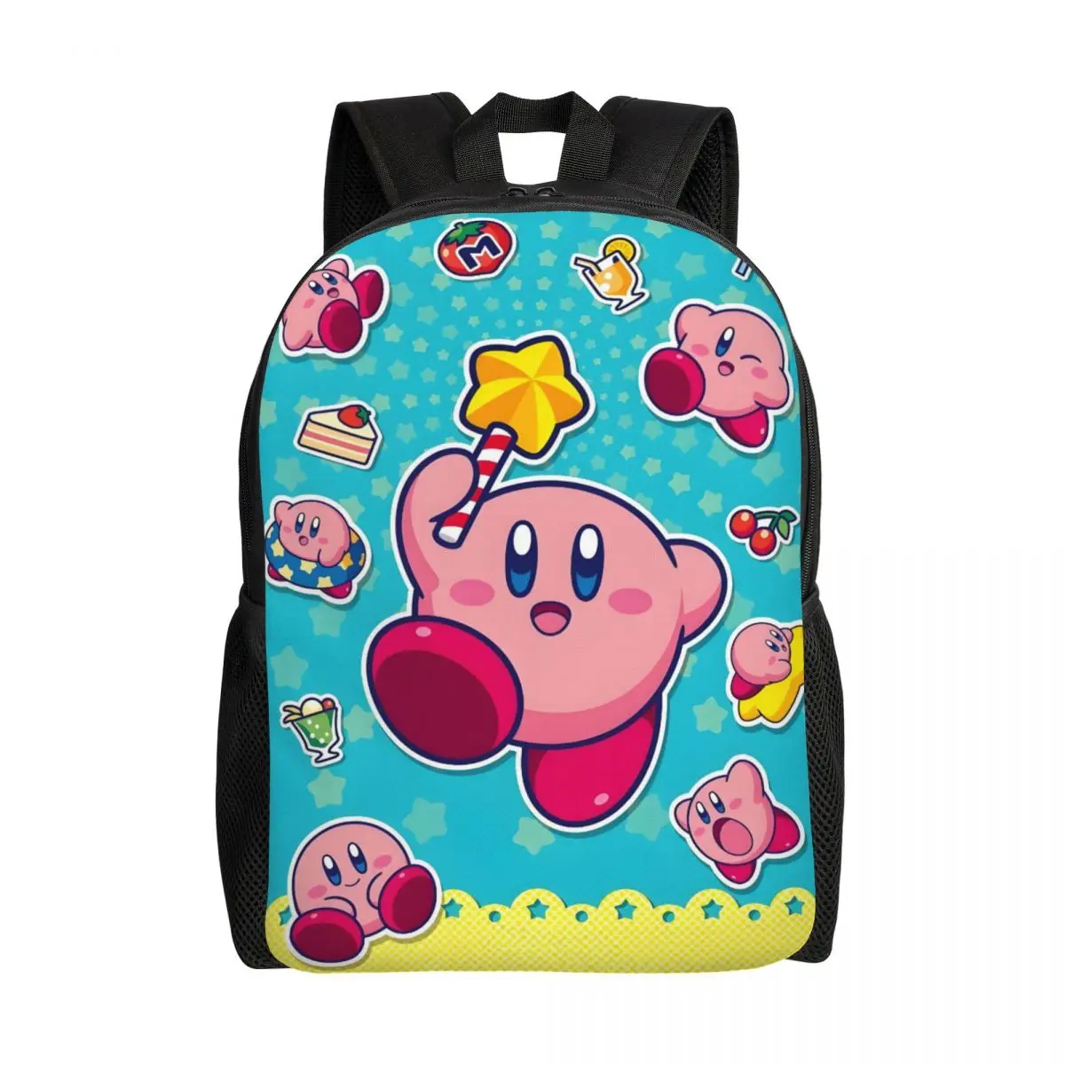 Рюкзаки Kirbys для видеогеймеров на заказ для женщин и мужчин, водонепроницаемые школьные сумки в стиле аниме, сумки для книг с принтом
Рюкзаки Kirbys для видеогеймеров на заказ для женщин и мужчин, водонепроницаемые школьные сумки в стиле аниме, сумки для книг с принтом