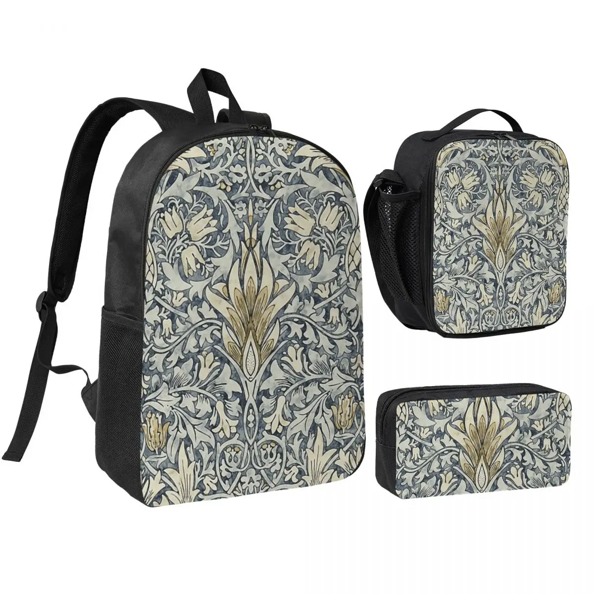 William Morris Snakeshead Pattern Backpack Student BookBag School Bag Laptop Shoulder Bags 3ps Insulated Lunch Bag Pencil Case
William Morris Snakeshead Pattern Backpack Student BookBag School Bag Laptop Shoulder Bags 3ps Insulated Lunch Bag Pencil Case
