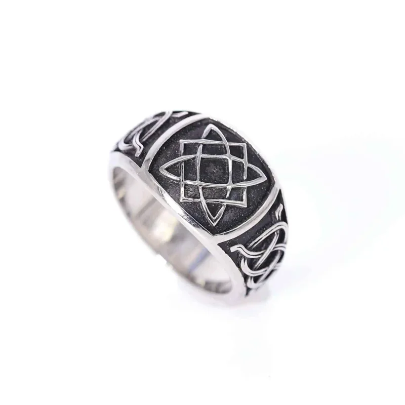 Vintage Stainless Steel Punk Hiphop Viking Rings Nordic Amulet Jewelry Jewelry Gifts Ring
Vintage Stainless Steel Punk Hiphop Viking Rings Nordic Amulet Jewelry Jewelry Gifts Ring