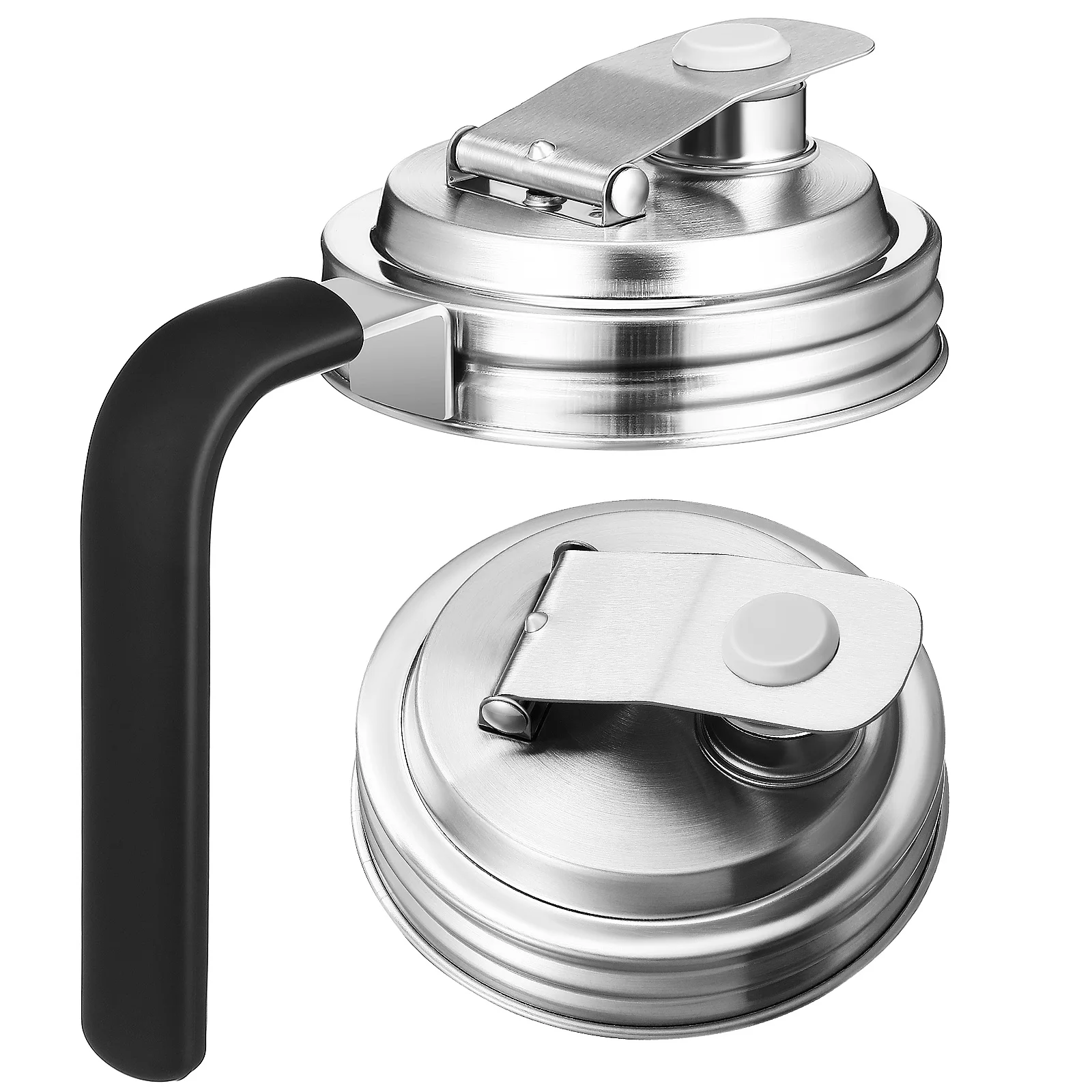 2 Pcs Mason Cover Lids Multipurpose Fermenting Jar Toppers Stainless Steel Canning 
2 Pcs Mason Cover Lids Multipurpose Fermenting Jar Toppers Stainless Steel Canning