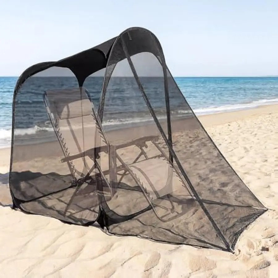 Yahenda Pop up Mosquito Net for Lounge Chair, 78.7 x 39.4 x 59 in Outdoor Mesh Shelter with Dual Zipper Entry, Storage Bag and G
Yahenda Pop up Mosquito Net for Lounge Chair, 78.7 x 39.4 x 59 in Outdoor Mesh Shelter with Dual Zipper Entry, Storage Bag and G