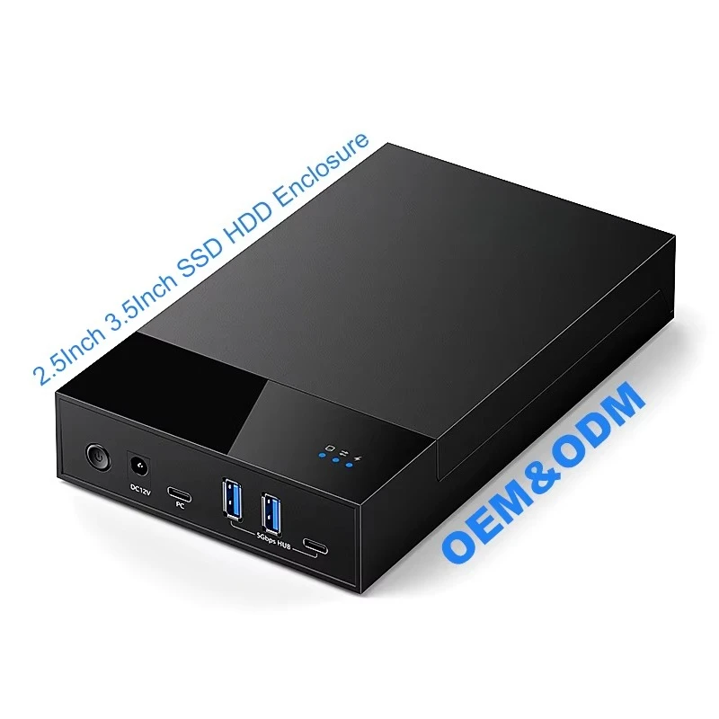 EE1 Black 2.5/3.5 Inch HDD Enclosure Case USB Type-C 2.5 3.5 Inch Tool-Free External SATA HDD Enclosure for 2.5 3.5 Hard Disk
EE1 Black 2.5/3.5 Inch HDD Enclosure Case USB Type-C 2.5 3.5 Inch Tool-Free External SATA HDD Enclosure for 2.5 3.5 Hard Disk