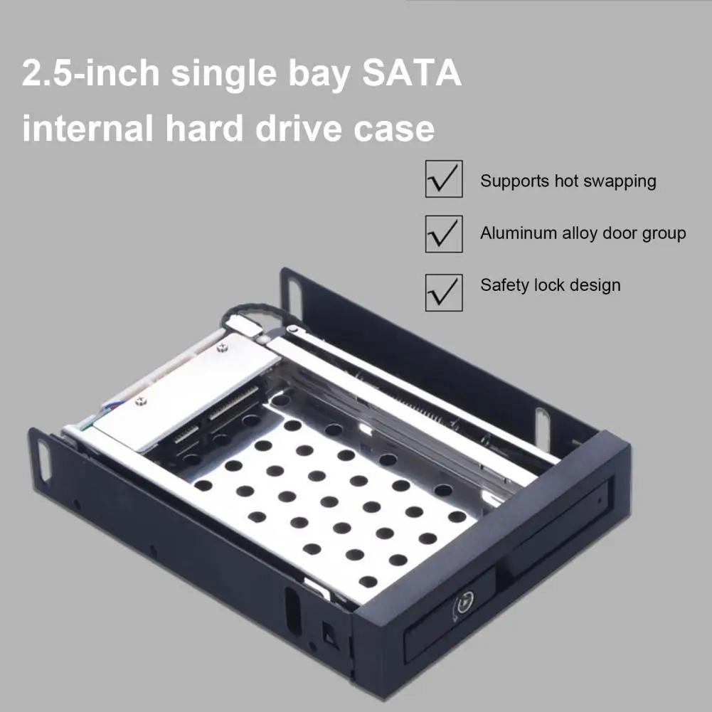 Aluminum Alloy Hdd Enclosure High Speed 2.5-inch Sata Hdd Enclosure Tool-free Hot Swap 6gbps Internal Hard Disk for Computer
Aluminum Alloy Hdd Enclosure High Speed 2.5-inch Sata Hdd Enclosure Tool-free Hot Swap 6gbps Internal Hard Disk for Computer