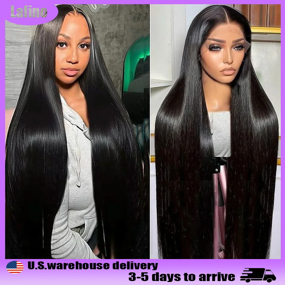 Lafino 200% Density Bone Straight Human Hair Wigs Black 13x6 Frontals Wigs Human Hair 13x4 Lace Frontal Brazilian Hair For Women
Lafino 200% Density Bone Straight Human Hair Wigs Black 13x6 Frontals Wigs Human Hair 13x4 Lace Frontal Brazilian Hair For Women