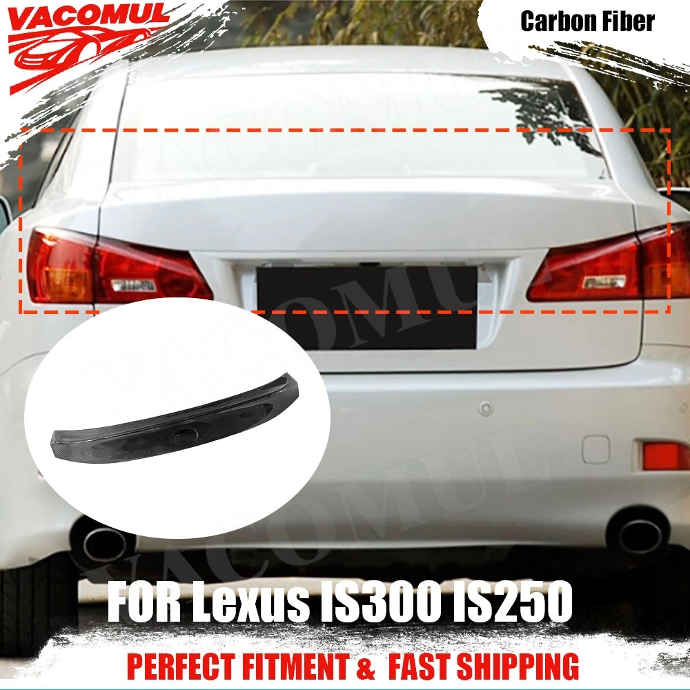 VACOMUL Rear Spoiler Trunk Wing for Lexus IS300 IS250 2005-2012 Carbon Fiber Roof Spoiler Lips Trims Exterior Accessories
VACOMUL Rear Spoiler Trunk Wing for Lexus IS300 IS250 2005-2012 Carbon Fiber Roof Spoiler Lips Trims Exterior Accessories