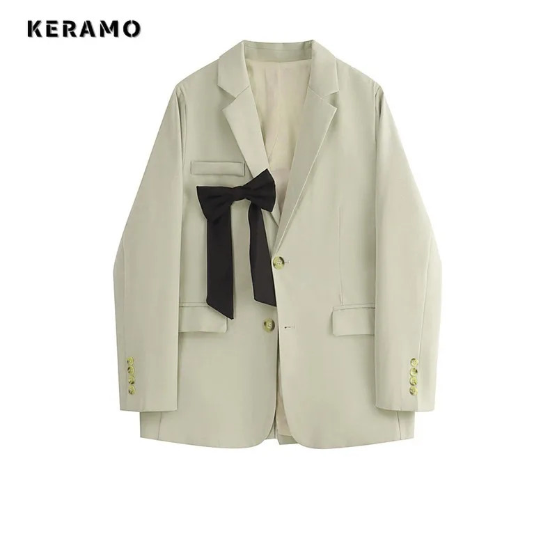 2023 Autumn Winter Women's Office Lady Luxury Notched Collar Long Sleeve Blazers Casual Single Button Loose Fit Bow Suits
2023 Autumn Winter Women's Office Lady Luxury Notched Collar Long Sleeve Blazers Casual Single Button Loose Fit Bow Suits